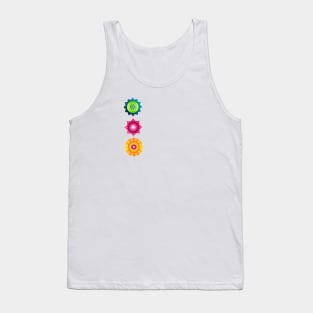 Three Circles Colored vertical Tank Top